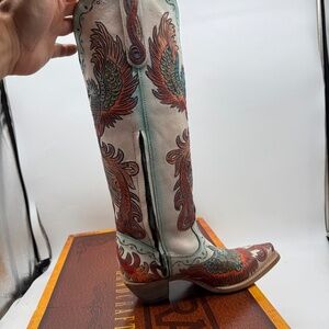Corral hand painted and tooled high c own oy boots